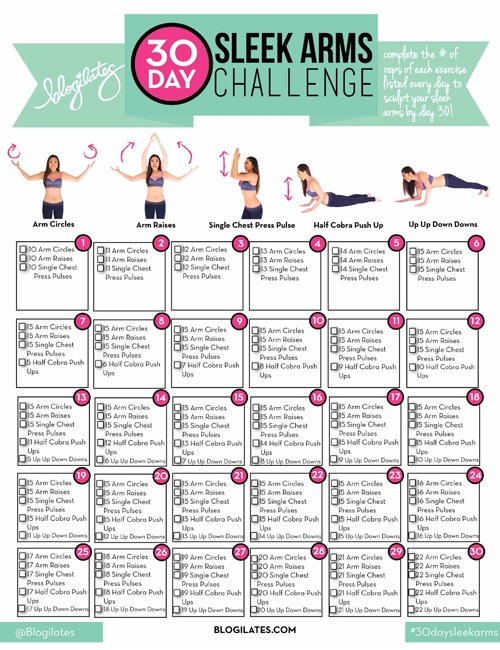 7 of the Best 30-Day Workout Challenges | FitMinutes.com
