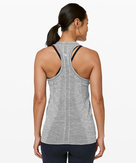 Lululemon Run: Back On Track Pullover - Heathered Black - lulu fanatics