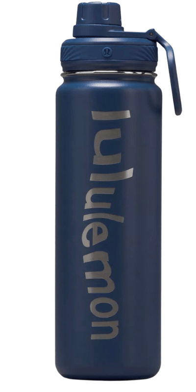 Lululemon Training Back To Life Sport Bottle 24Oz - Black, Water Bottles